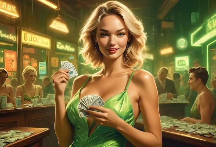 Pengguna memeriksa data akun depo5k